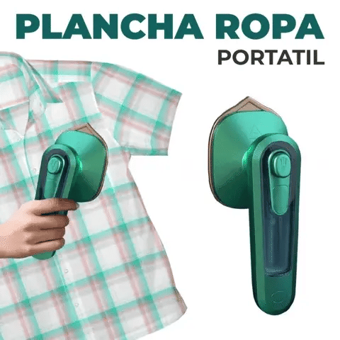 Mini Plancha a Valor Portátil - Ropa Impecable en minutos